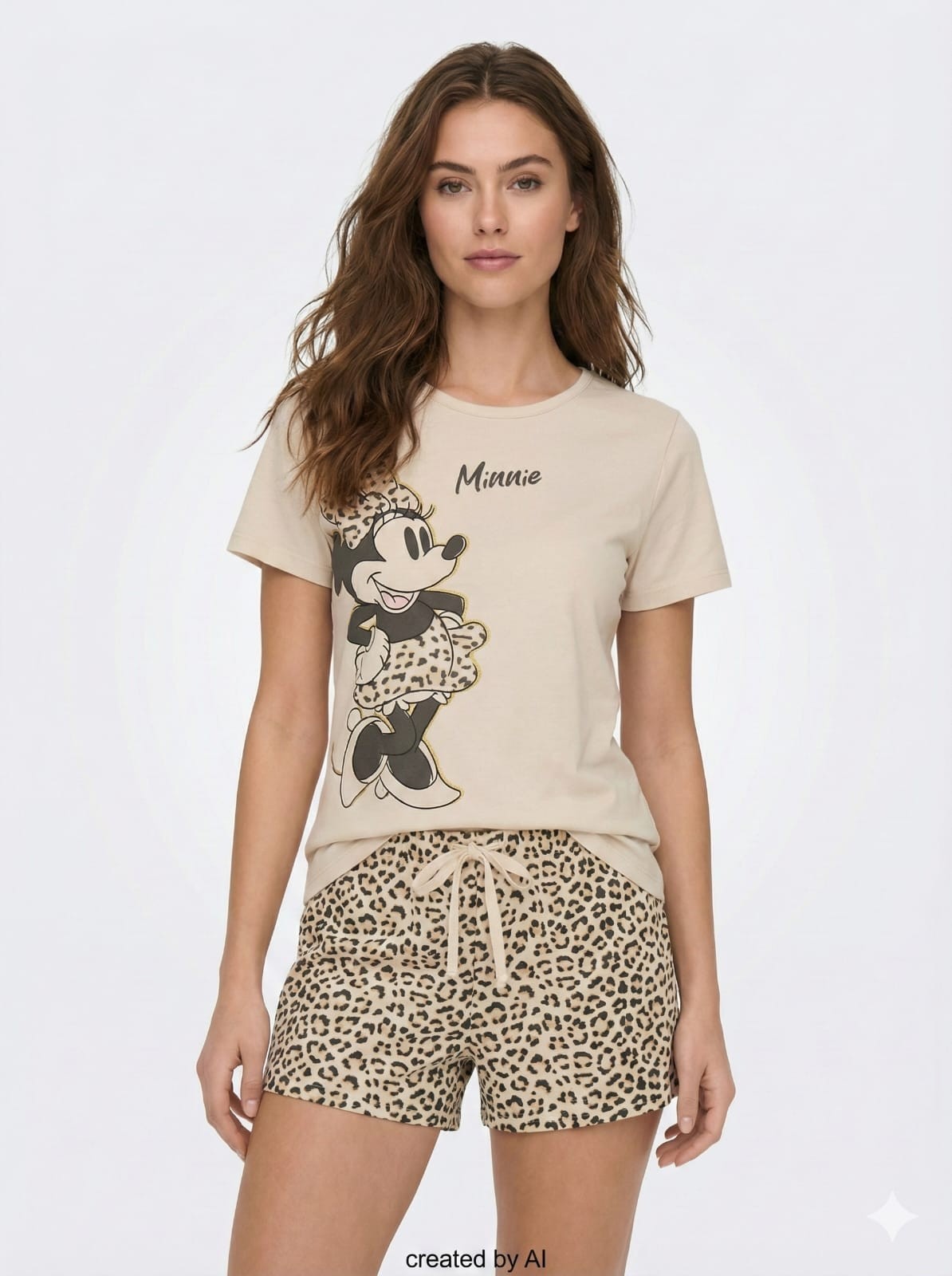 פיג'מות דלתא מיקי מנומרת 