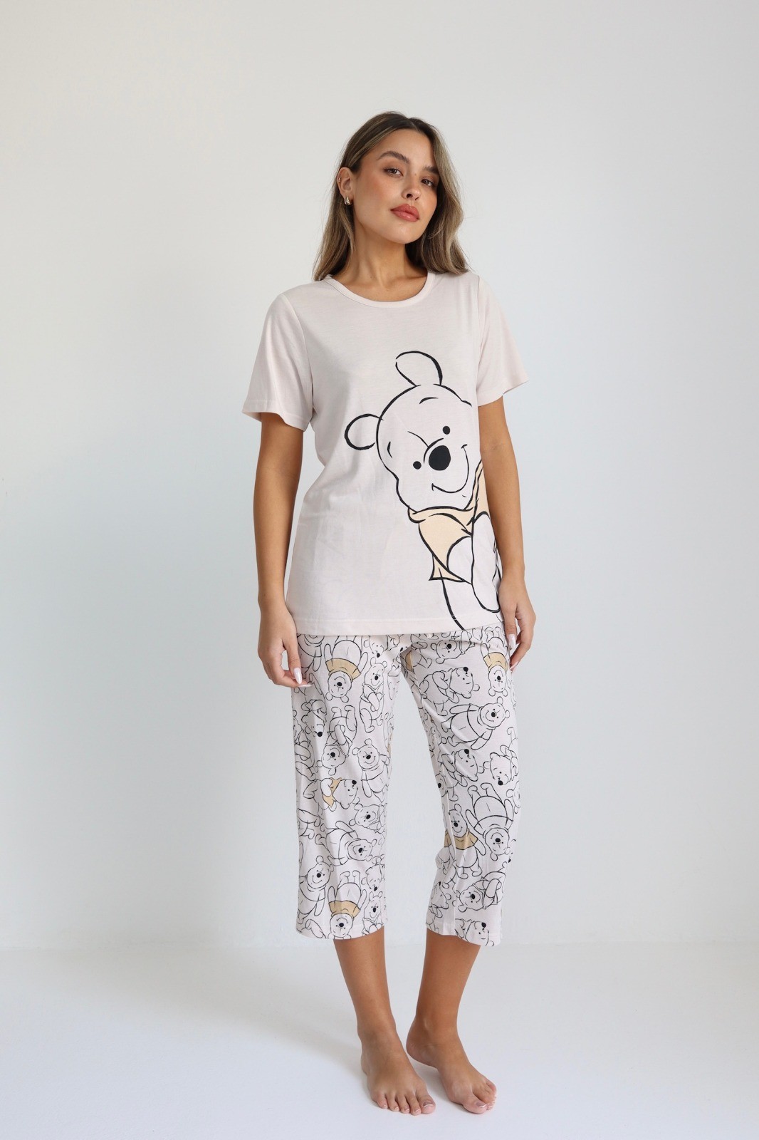 פיג'מה 7/8 דלתא פו- הדוב